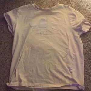 Adidas beige t-shirt